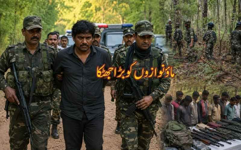 جھارکھنڈ میں بڑی کامیابی، ایک کروڑ سے زائد انعام والے ماؤنواز لیڈر مسیر بسرا گرفتار